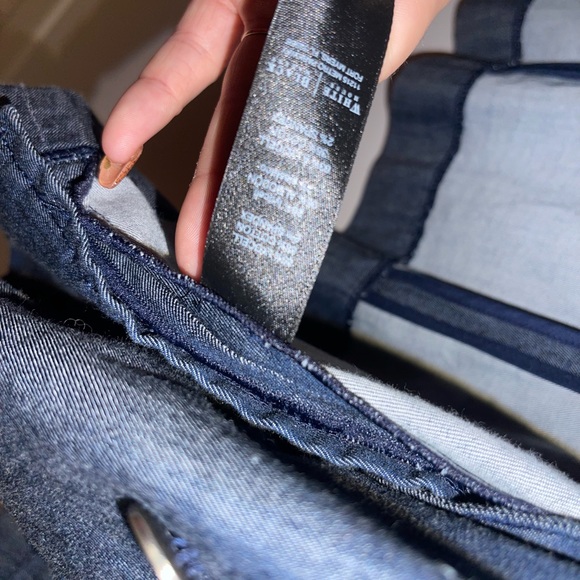 White House Black Market denim blazer, Sz 6 petite - Picture 8 of 9